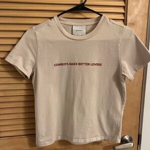 Reformation Cowboys Make Better Lovers Tee